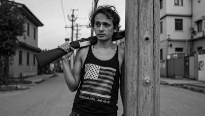 AI-generated film still from Me-Me exploring identity and unlived destinies in Milan